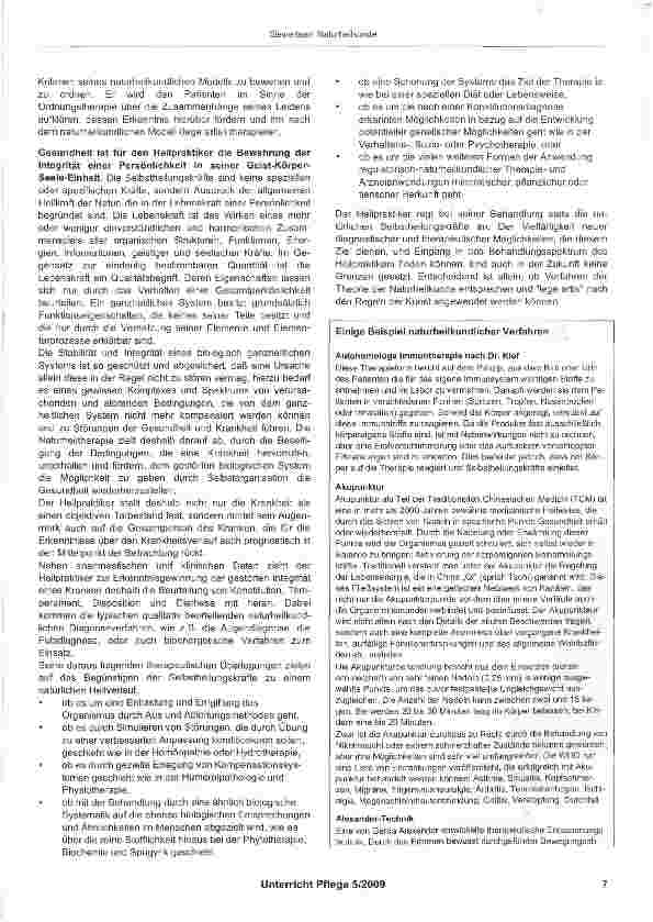 Vorschauseite 2: Entwicklung und Geschichte der Naturheilkunde