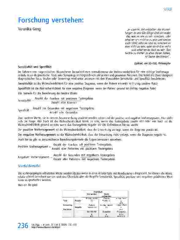 Vorschauseite 1: Forschung verstehen