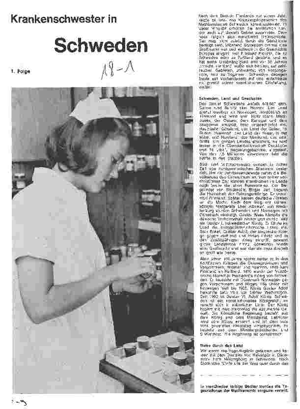 Vorschauseite 1: Krankenschwester in Schweden 1. Folge
