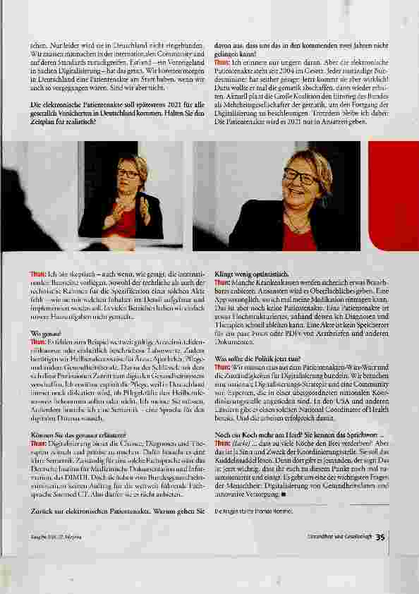 Vorschauseite 4: Wir leisten uns Akten auf zwei Beinen