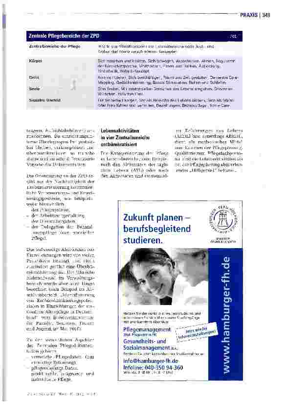 Vorschauseite 2: Die „schlanke Pflegeplanung