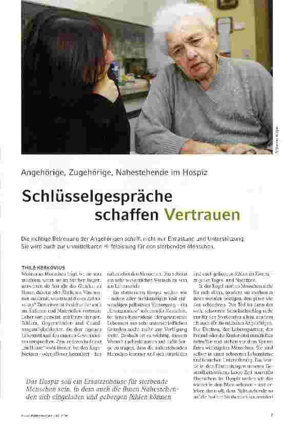Vorschauseite 1: Schlüsselgesprache schaffen Vertrauen