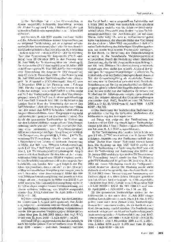 Vorschauseite 3: Mitbestimmungstatbestand: Änderung von Entlohnungsgrundsätzen