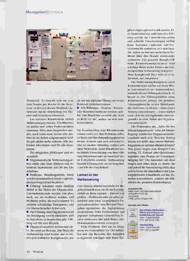 Vorschauseite 3: Marktplatz für Transparenz und Information