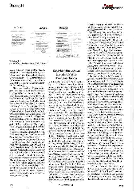 Vorschauseite 3: Computergestützte strukturierte Befundung am Beispiel der Wunddokumentation