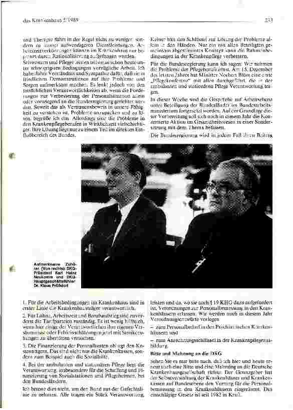 Vorschauseite 4: 40 Jahre DKG: Grußworte zur Festveranstaltung am 27. April