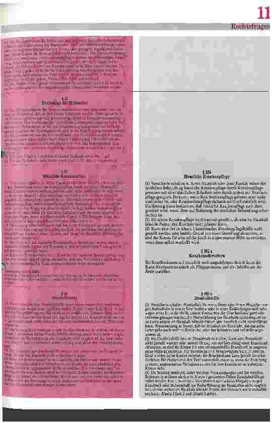 Vorschauseite 3: Neuregelung des Krankenversicherungsrechts Eine Synopse von Sozialgesetzbuch V und Reichsversicherungsordnung