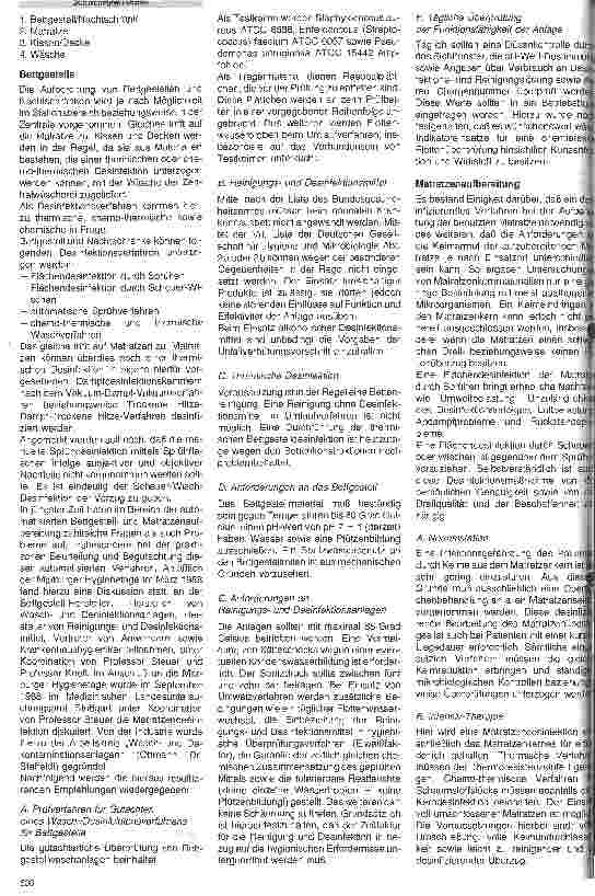 Vorschauseite 2: Bettenhygiene und Matratzenaufbereitung