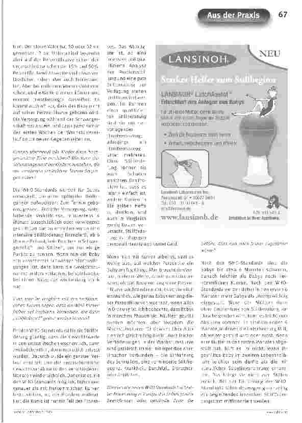 Vorschauseite 3: Die WHO-Standards - Anwendung in der Praxis