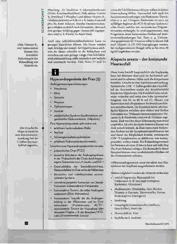 Vorschauseite 3: Probleme mit Haut und Haaren