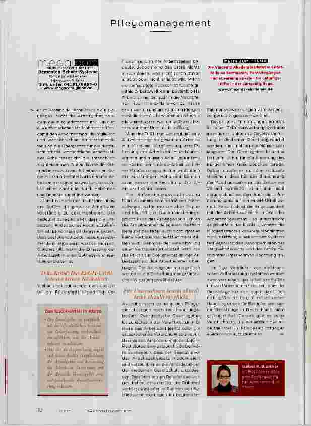 Vorschauseite 3: ZEITERFASSUNG wird Pflicht