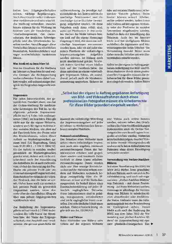 Vorschauseite 2: Marketing und Werbung in Krankenhäusern