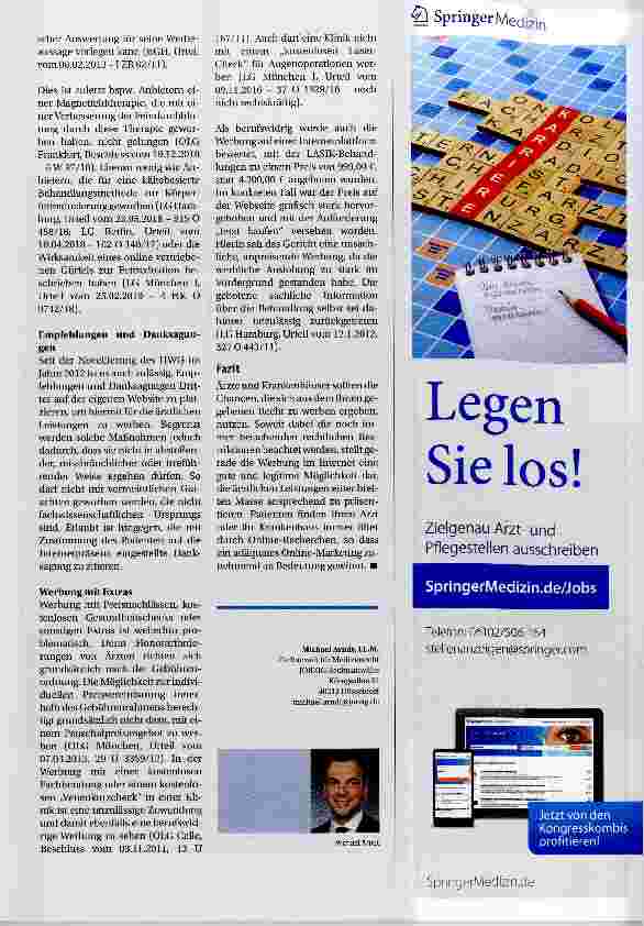 Vorschauseite 4: Marketing und Werbung in Krankenhäusern