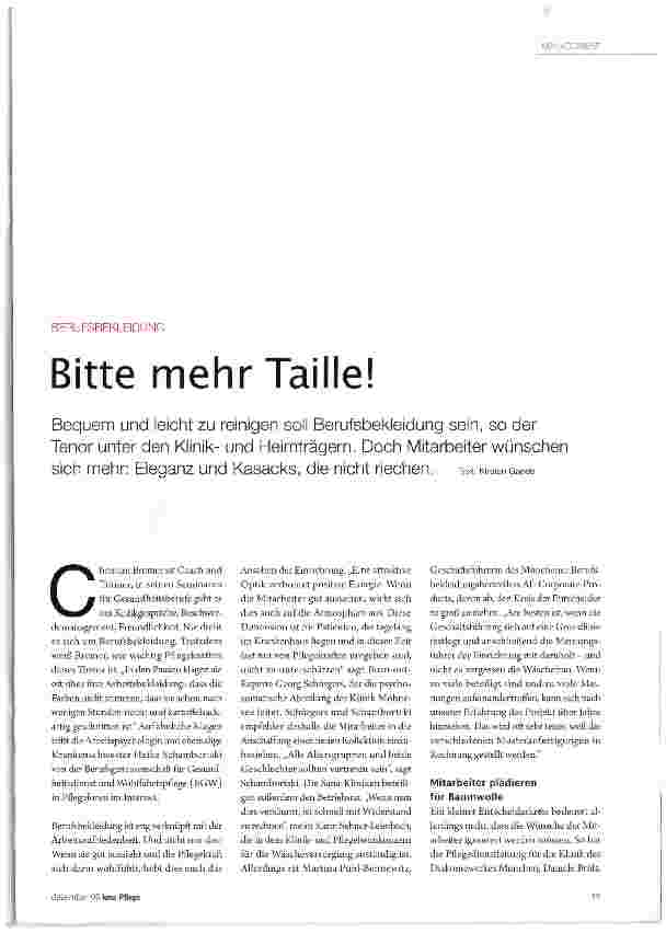 Vorschauseite 2: Bitte mehr Taille!
