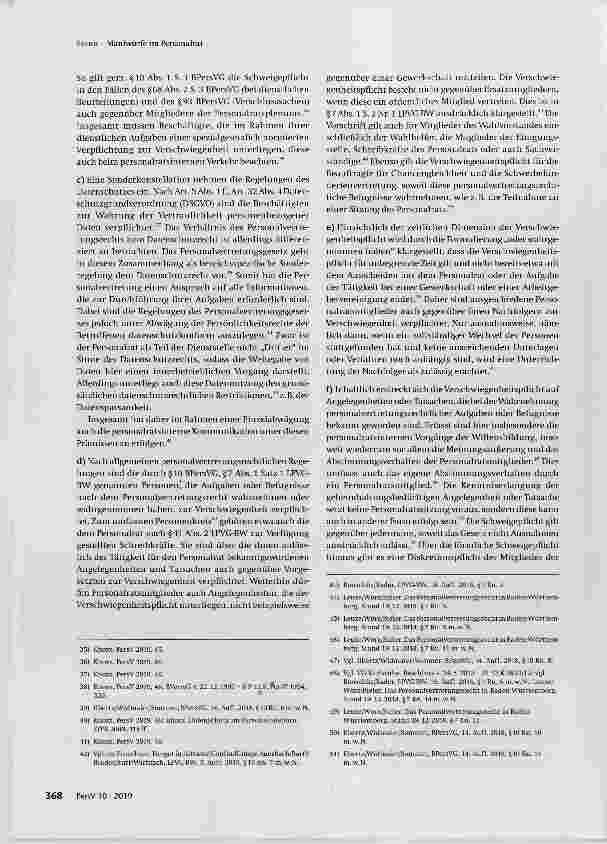 Vorschauseite 5: Maulwürfe im Personalrat