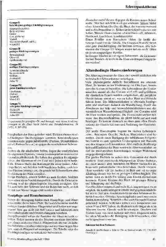 Vorschauseite 3: Hautpflege