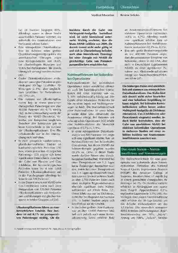Vorschauseite 5: Nichtopioid-Analgetika in der perioperativen Schmerztherapie