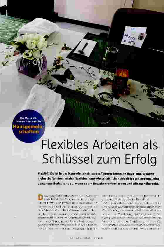 Vorschauseite 1: Flexibles Arbeiten als Schlüssel zum Erfolg