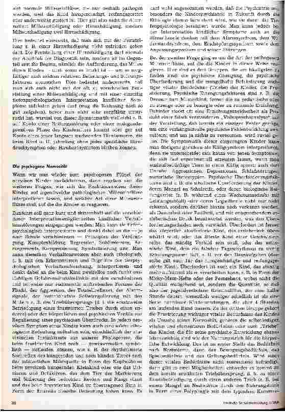 Vorschauseite 2: Diagnostik und Therapie des nervösen Kindes