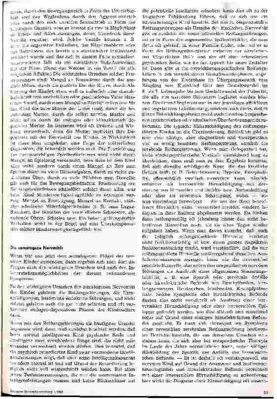 Vorschauseite 3: Diagnostik und Therapie des nervösen Kindes