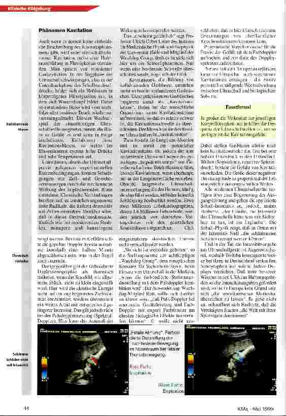 Vorschauseite 3: Entwarnung mit Einschränkung
