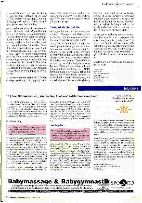 Vorschauseite 4: Pflege und Betreuung von Patienten und Angehörigen bei Mukoviszidose