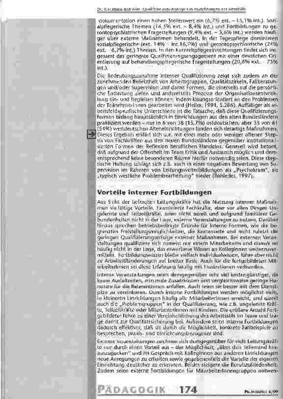 Vorschauseite 3: Qualifizierungsstrategien in Einrichtungen der Altenhilfe Ergbnisse einer Einrichtungsbefragung in den neuen und alten Bundesländern