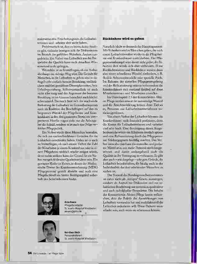 Vorschauseite 3: UMSTRITTENE LEIHARBEIT