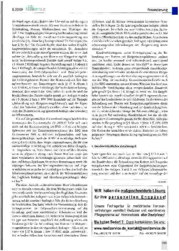 Vorschauseite 3: Die Behandlung von Blutern mit Blutgerinnungsfaktoren im Krankenhaus - (k)ein Finanzierungsproblem?
