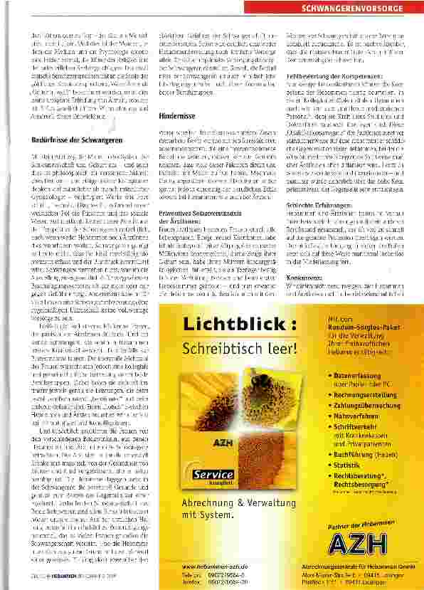 Vorschauseite 2: Die Schwangere gemeinsam betreuen