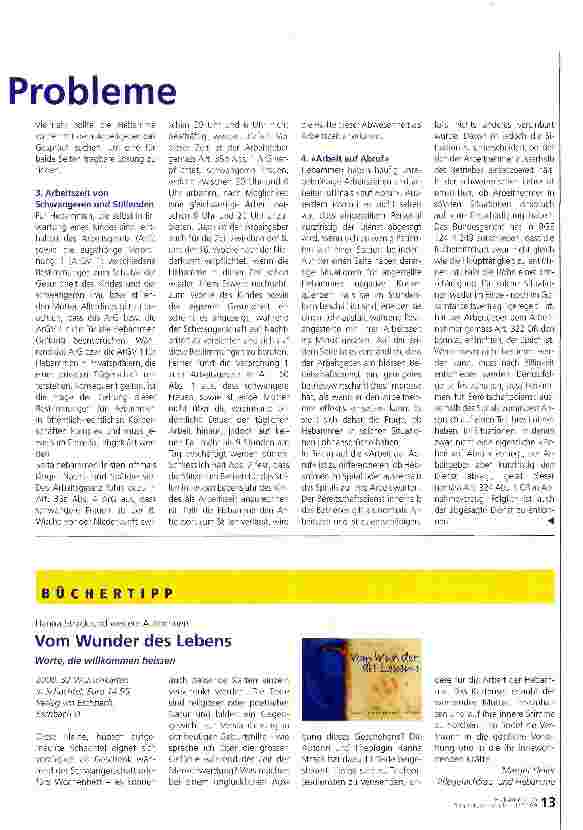 Vorschauseite 2: Ausgewählte arbeitsrechtliche Probleme