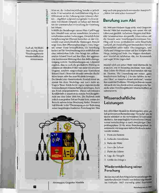 Vorschauseite 2: Gregor Johann Mendel