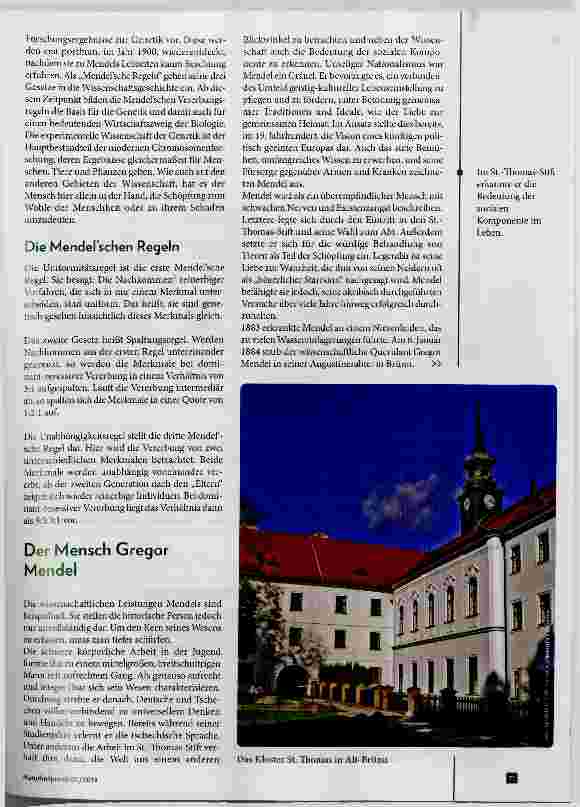 Vorschauseite 3: Gregor Johann Mendel