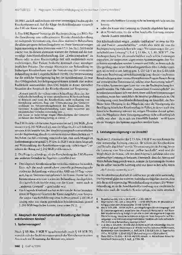 Vorschauseite 2: Sekundäre Fehlbelegung im Krankenhaus eine Kostenfalle?