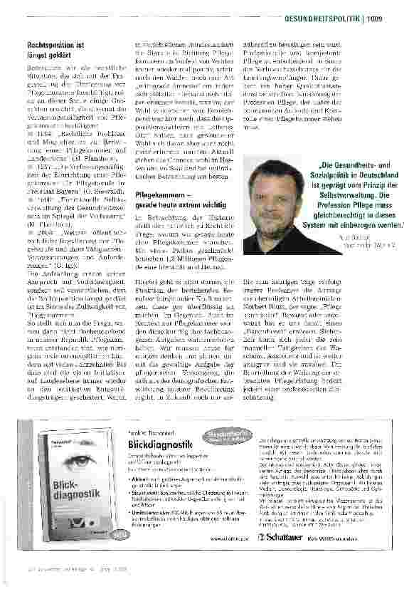 Vorschauseite 2: Wir brauchen eine Pflegekammer!