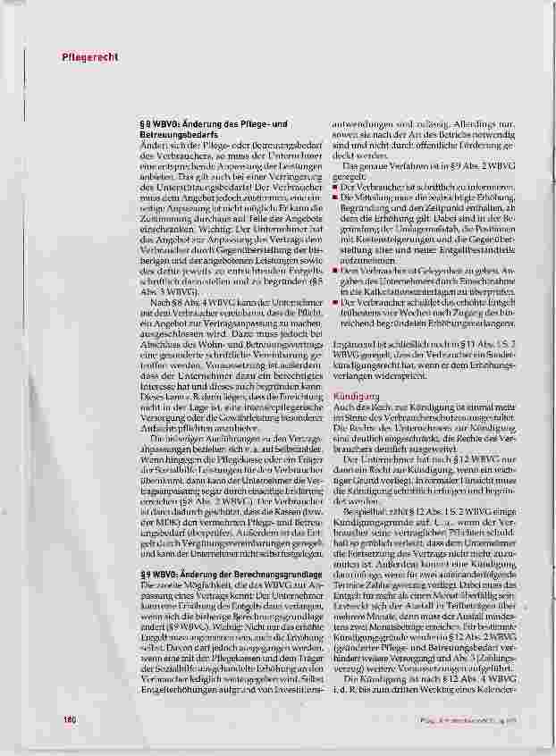 Vorschauseite 5: Wohnund Betreuungsvertragsgesetz als Instrument des Verbraucherschutzes