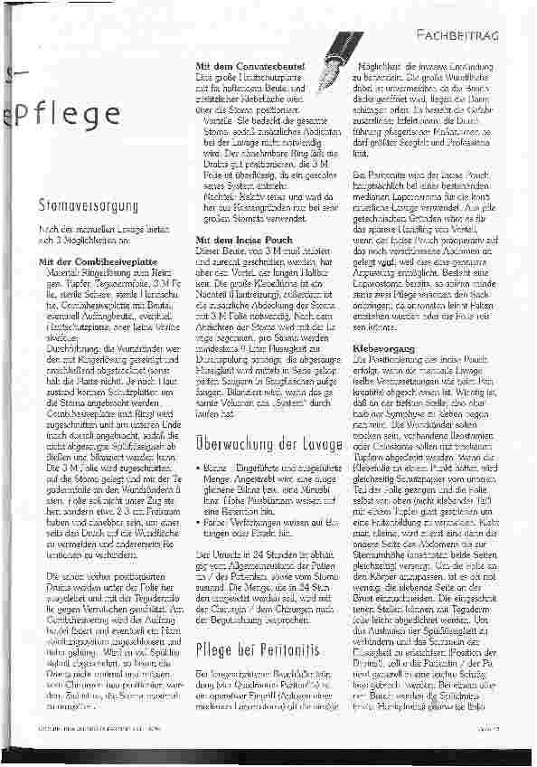 Vorschauseite 2: Pankreatitis und Peritonitis - Konzepte für postoperative Pflege