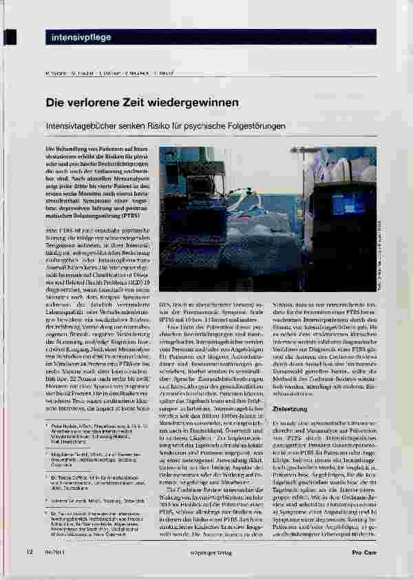 Vorschauseite 1: Die verlorene Zeit wiedergewinnen