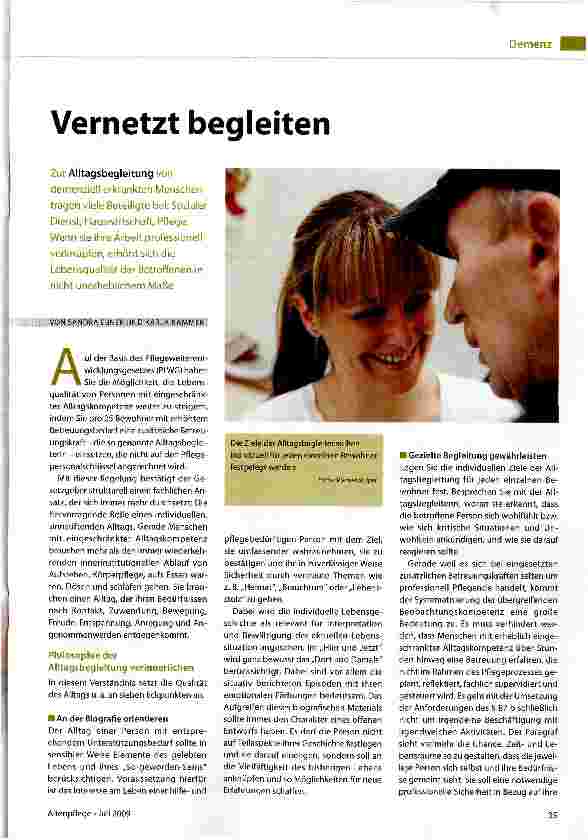 Vorschauseite 1: Vernetzt begleiten