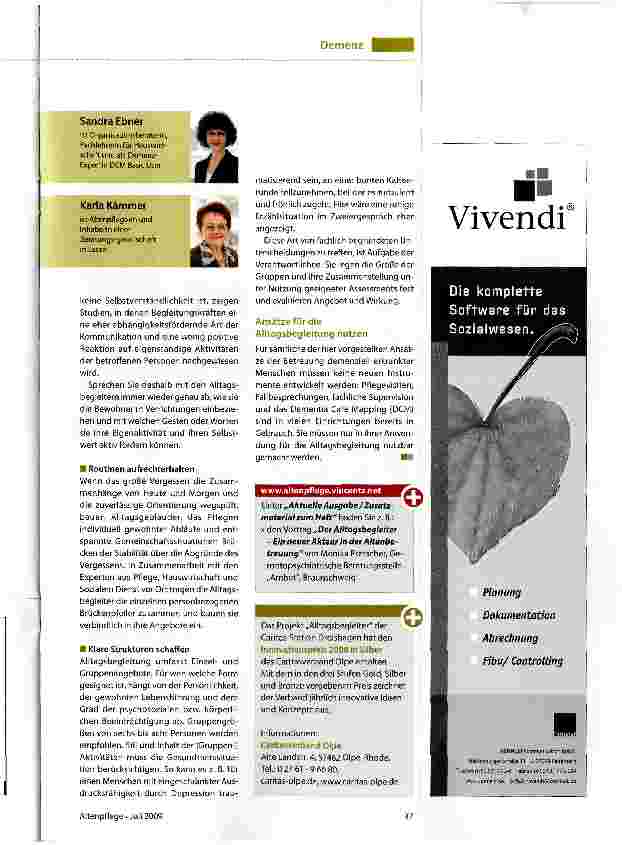 Vorschauseite 3: Vernetzt begleiten