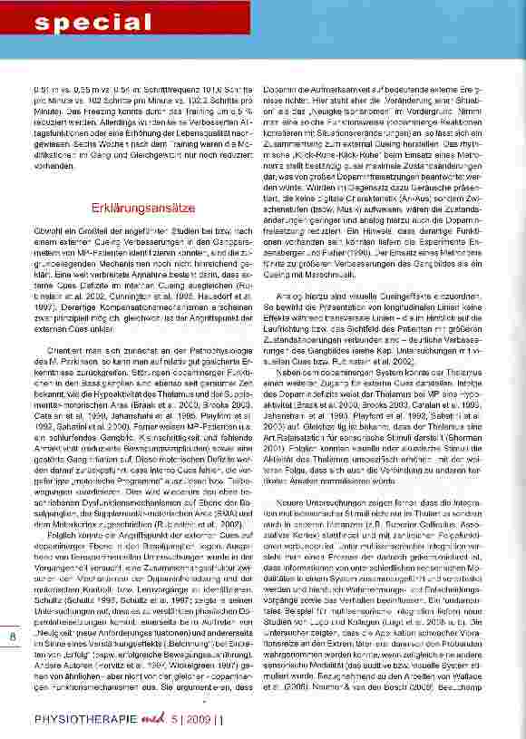 Vorschauseite 4: Morbus Parkinson Teil IV