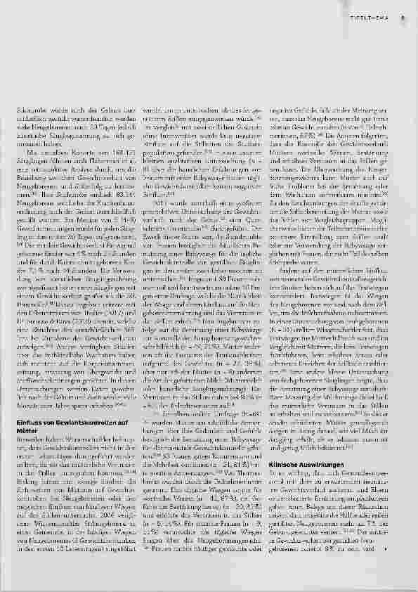 Vorschauseite 6: Gewichtsverlauf bei Neugeborenen
