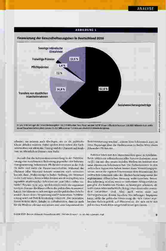 Vorschauseite 3: Rationale Gesundheitspolitik-Ziel oder Illusion?