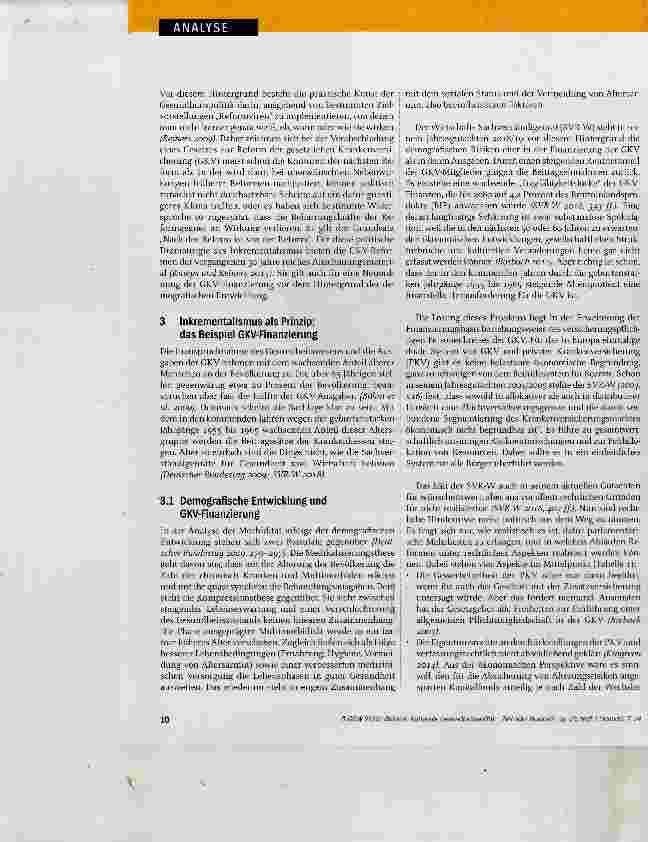 Vorschauseite 4: Rationale Gesundheitspolitik-Ziel oder Illusion?