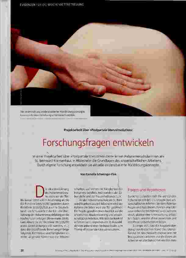 Vorschauseite 1: Forschungsfragen entwickeln