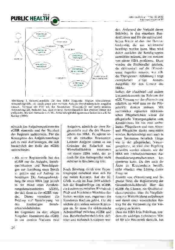 Vorschauseite 2: Elektronisches Berufsregister für Gesundheitsfachberufe