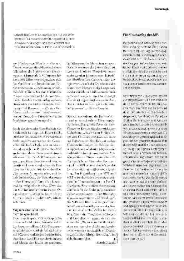 Vorschauseite 4: Herzdiagnose im Schnelldurchlauf