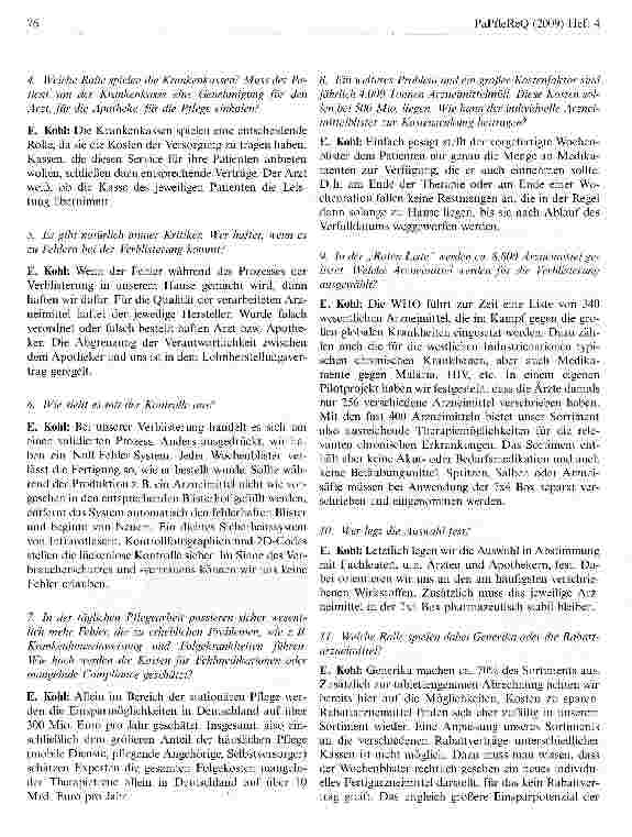 Vorschauseite 2: Individuelle Arzneimittelverblisterung