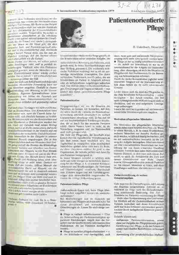 Vorschauseite 1: Patientenorientierte Pflege