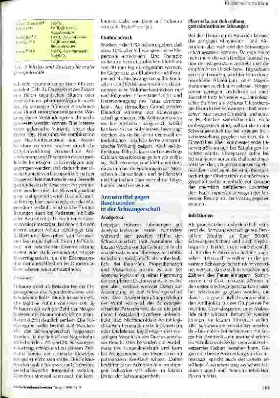 Vorschauseite 3: Arzneimittel in der Schwangerschaft